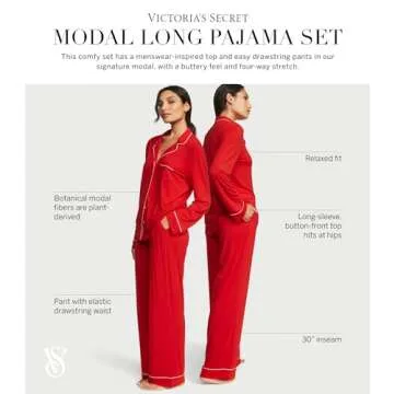 Victoria's Secret Soft Pajama Set for All Ages