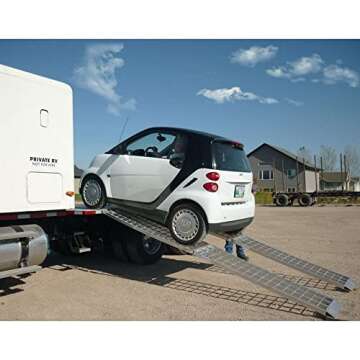 Big Boy MF2-14438-SC 12' Folding Ramps - Smart Car Transport Solution