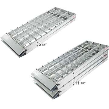 Big Boy Aluminum 12' Folding Ramps for Smart Cars