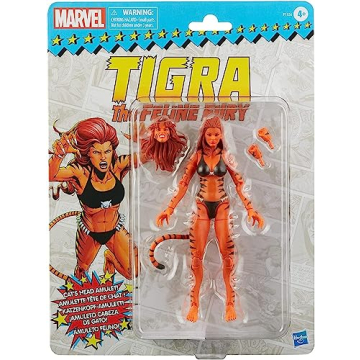 Marvel Legends Series Tigra Action Figure for Collectors
