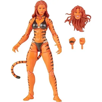 Marvel Legends Series Tigra Action Figure for Collectors