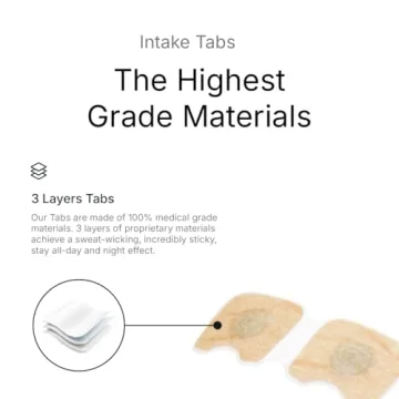 Intake Breathing Refill Tabs for Oxygen Boost & Snoring Relief