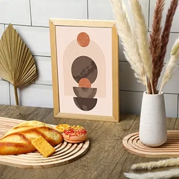 Chunful Decorative Wood Cutting Board Set for Boho Decor