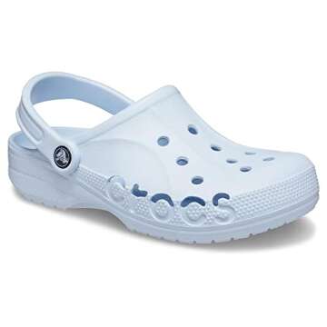 Crocs Unisex-Adult Baya Clogs, Mineral Blue, 13 Women/11 Men