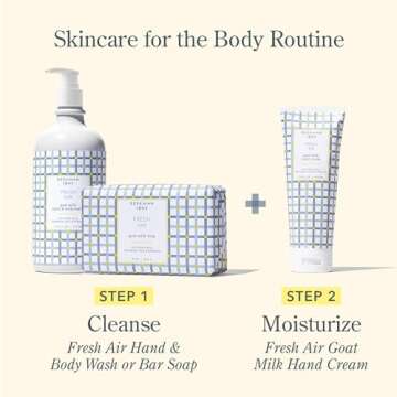 Beekman 1802 Goat Milk Hand Wash, Fresh Air - Scented - 8.9 oz - Cleanses, Softens & Nourishes Skin - Rinses Away Impurities - Good for Sensitive Skin - Cruelty Free