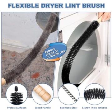 PetOde Dryer Vent Cleaner Kit for Safe and Easy Cleaning