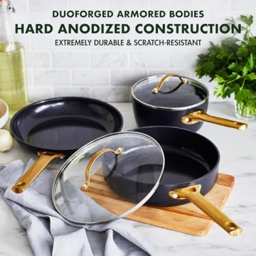 GreenPan Reserve Nonstick Cookware Set PFAS-Free Dishwasher Safe