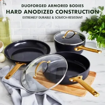 GreenPan Reserve Nonstick Cookware Set PFAS-Free Dishwasher Safe