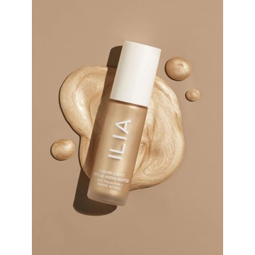 ILIA Liquid Light Serum Highlighter - Non-Toxic Dewy Glow