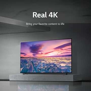 LG QNED80 50-Inch 4K Smart TV with AI Processor