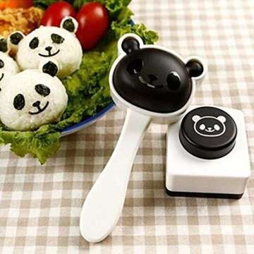 Hofumix Panda Rice Ball Mold - Fun Bento Kit for Kids
