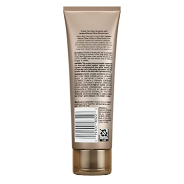 Jergens Natural Glow 3-Day Tanner, Streak-Free Moisturizer