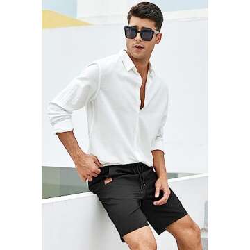 Buy JMIERR Men's Casual Shorts for Summer Comfort