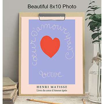 Minimalist Matisse Wall Art for Modern Aesthetic Decor