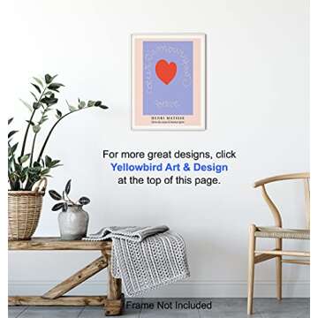 Minimalist Matisse Wall Art for Modern Aesthetic Decor