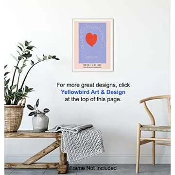 Minimalist Matisse Wall Art for Modern Aesthetic Decor