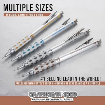 Pentel Graph Gear 1000 Mechanical Pencil - Precision Writing Tool