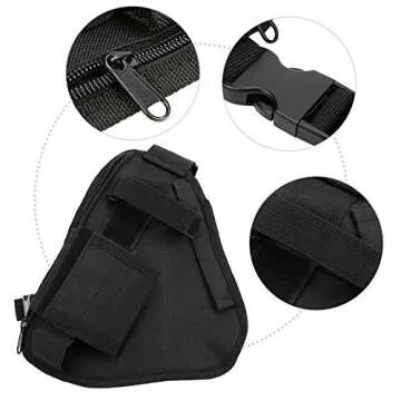 VBESTLIFE Universal Walkie Talkie Holster for Easy Use