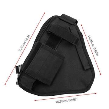 VBESTLIFE Universal Walkie Talkie Holster for Easy Use