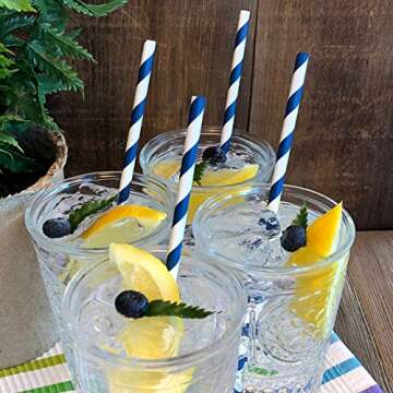 Stylish Biodegradable Paper Straws for Any Occasion