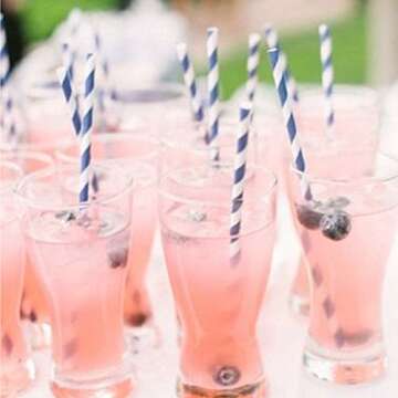Stylish Biodegradable Paper Straws for Any Occasion