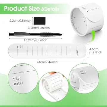 Bewudy Silicone Memo Wristbands for Effortless Note-Taking