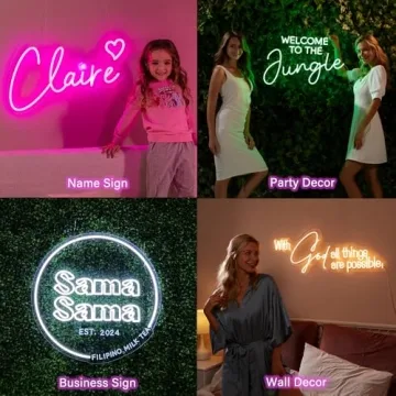 Custom Neon Signs - Vibrant Personalized LED Wall Decor