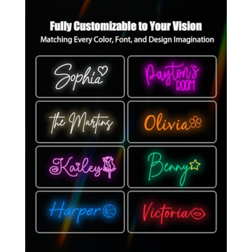 Custom Neon Signs - Vibrant Personalized LED Wall Decor