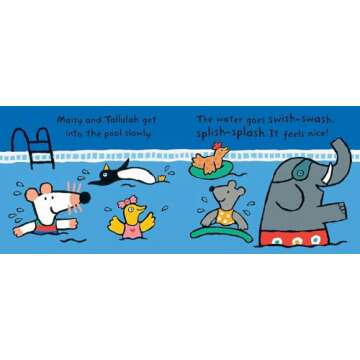 Maisy Learns to Swim: A Fun First Experience Book