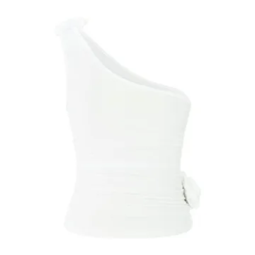 Y2K Fairy Grunge Halter Crop Top Backless V Neck Camisole
