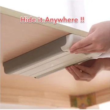 Discreet Under Desk Drawer Safe for Valuables