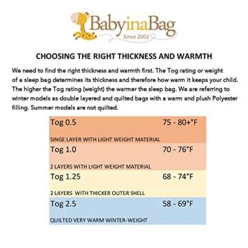 BABYINABAG Very Warm 2.5 Tog Quilted Winter Model Baby Sleep Bag or Sack, Plush Minky Dot for Infants and Toddlers (Small (3-11 mos))