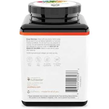 Youtheory Advanced Collagen 6000 mg for Hair Skin Nails