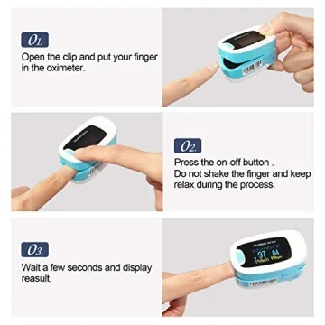 CONTEC CMS50NA Pulse Oximeter SpO2 and PR Value Waveform Blood Oxygen Neck/Wrist Corda