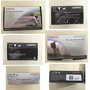 CONTEC CMS50NA Pulse Oximeter SpO2 and PR Value Waveform Blood Oxygen Neck/Wrist Corda
