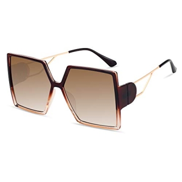 STORYCOAST Oversized Square Sunglasses for Women