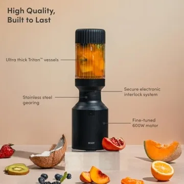 Beast Mini Blender Plus for Smoothies & More | 600W Power
