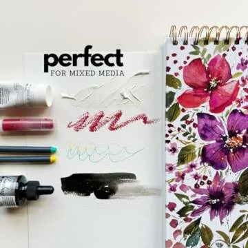 Generic 100% Cotton Watercolor Sketchbook - 8.5 x 11 Inches, 140 lb (300gsm) Water Color Paper - 24 Textured Sheets for Painting, Drawing, and Mixed Media - Ideal Watercolor Painting Book, undefined