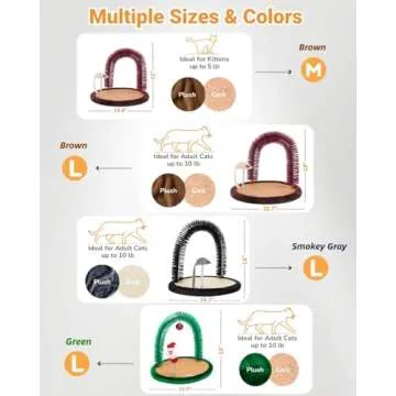 Happi N Pets Original Cat Self Groomer - The Ultimate Cat Grooming Experience