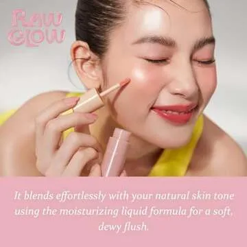 Radiant hince Dewy Liquid Cheek Blush Lightweight Tint