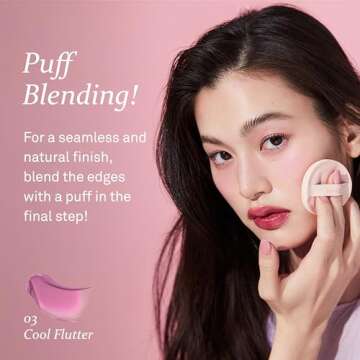 Radiant hince Dewy Liquid Cheek Blush Lightweight Tint