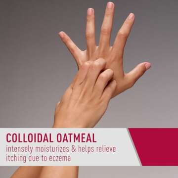 CeraVe Eczema Relief Creamy Body Oil for Irritated Skin