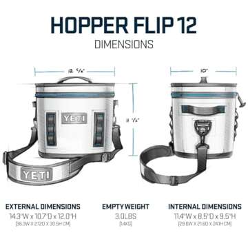 YETI Hopper Flip 12 Portable Cooler - Olive Green