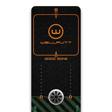 WELLPUTT 10ft Golf Putting Mat for Accurate Distance Control
