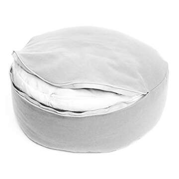 Incline Fit Zafu Cushion for Yoga and Meditation