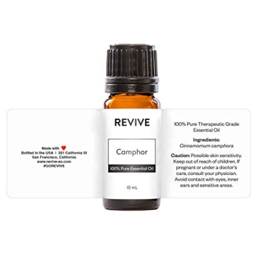 Revive Camphor Essential Oil - Pure Therapeutic Grade