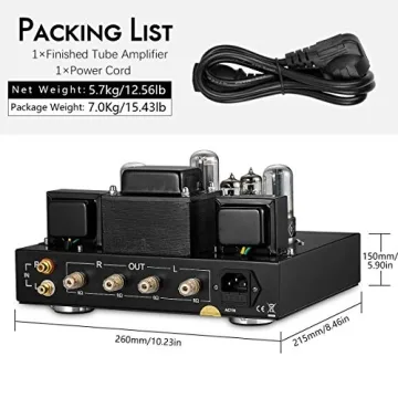 Nobsound 6P1 6.8W Vacuum Tube Amplifier for Music Lovers