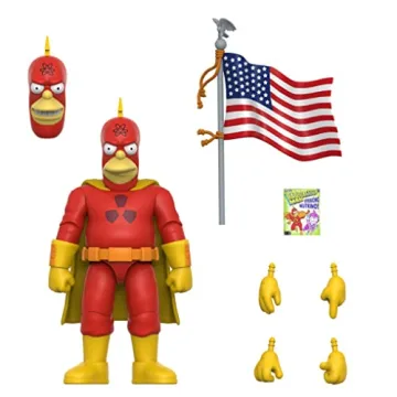 Super7 ULTIMATES! The Simpsons Radioactive Man - 7" Action Figure with Accessories