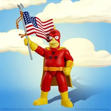Super7 Radioactive Man 7" Simpsons Collectible Action Figure