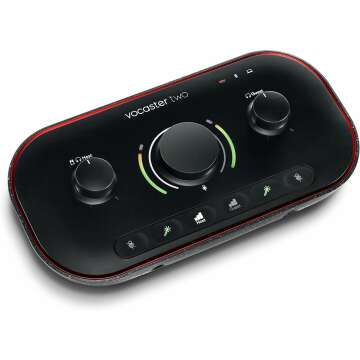 Focusrite Vocaster Two: USB-C Audio Interface